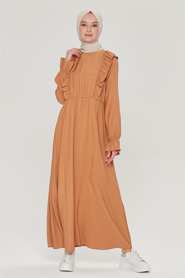 Armine Elbise 21Y9236 Camel