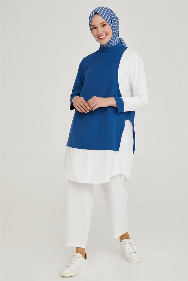 Armine Tunik 21YH414 İndigo