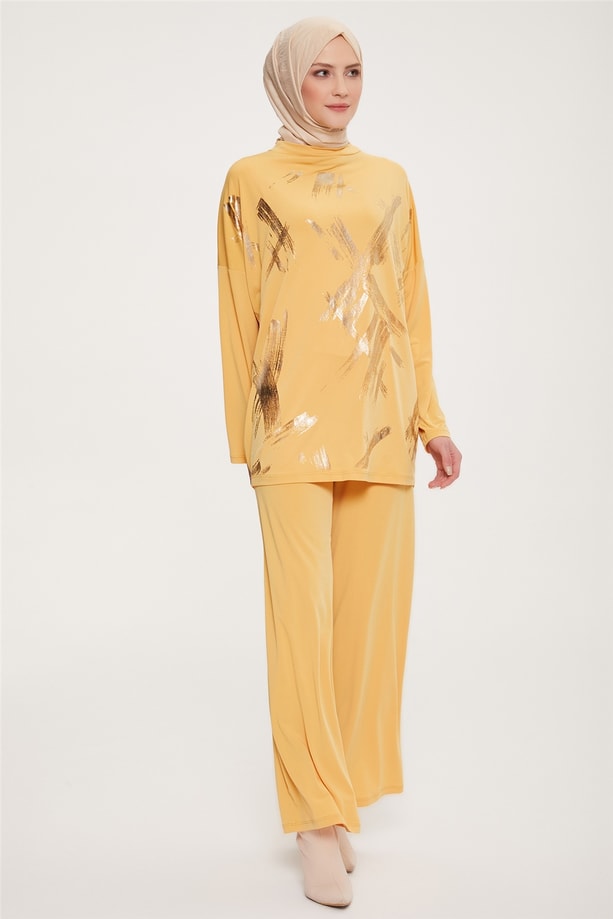 Armine Takım 22KD1505 Sarı