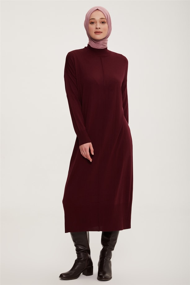 Armine Elbise 22KD2000 Mürdüm