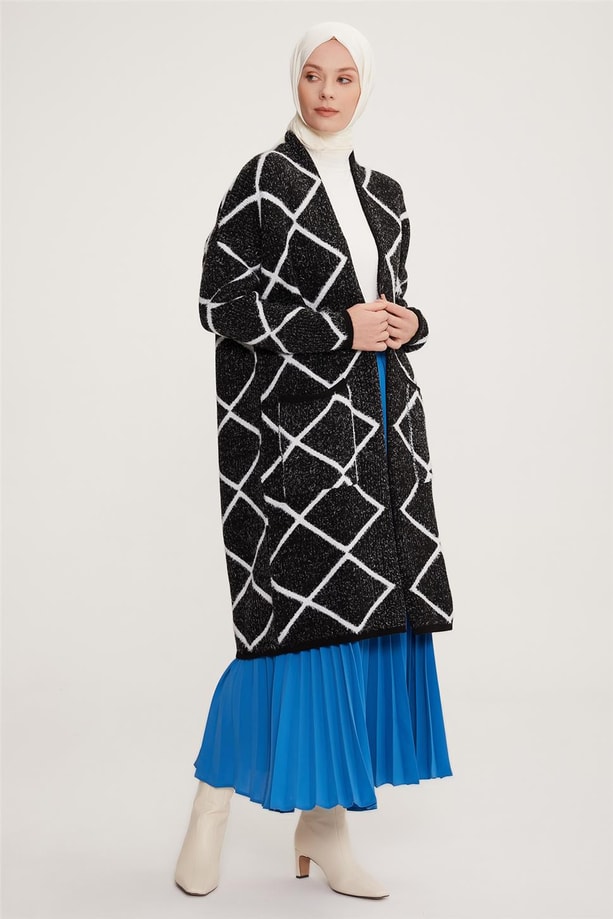 Armine Hırka 22KD2028-1 Siyah