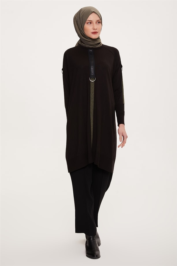 Armine Tunik 22KD2037 Siyah