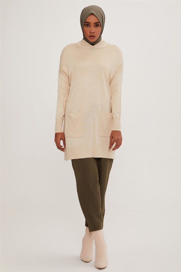 Armine Double Paça Bol Pantolon 22K2302 Haki