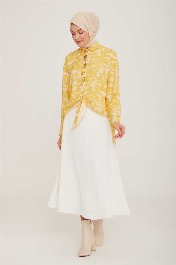 Armine Gömlek 22K3127 Zencefil