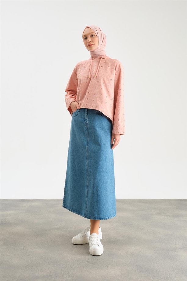 Armine Brode Sweat 23Y3139 Pudra