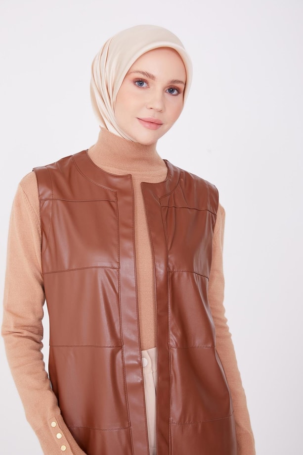 Armine Yelek 22Kd3303 Taba
