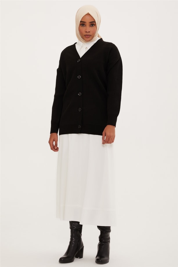 Armine Hırka 22KD4211 Siyah