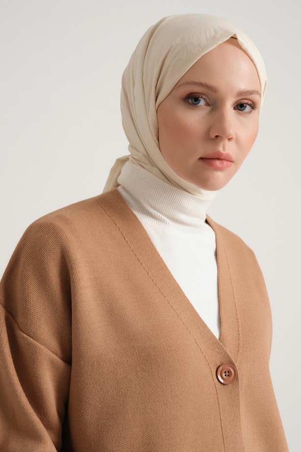 Armine Hırka 22Kd4211 Vizon