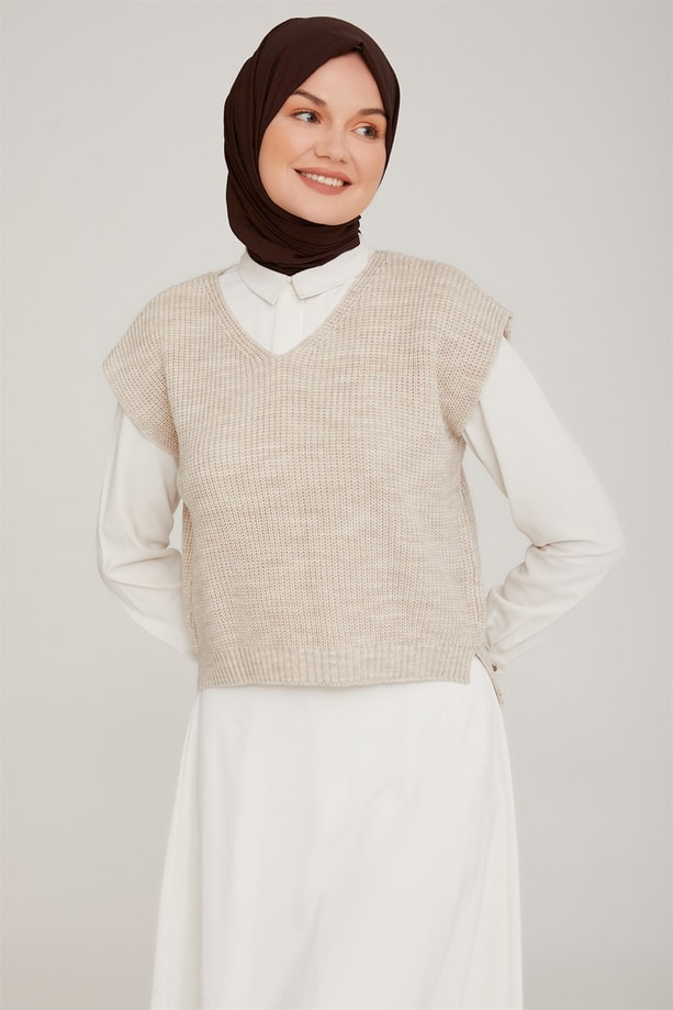 Armine Süveter 22KD4213 Taş