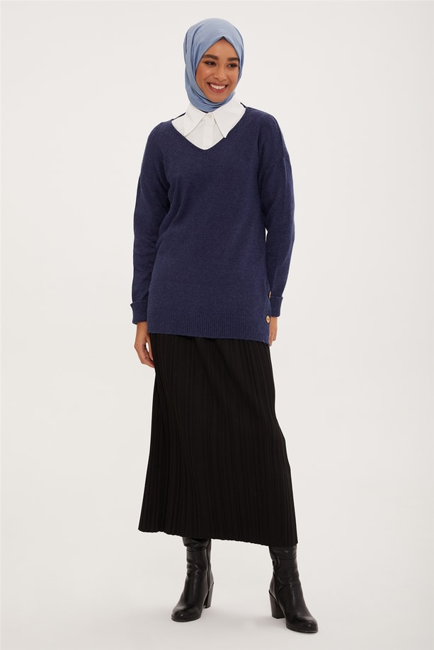 Armine Tunik 22KD4219 İndigo