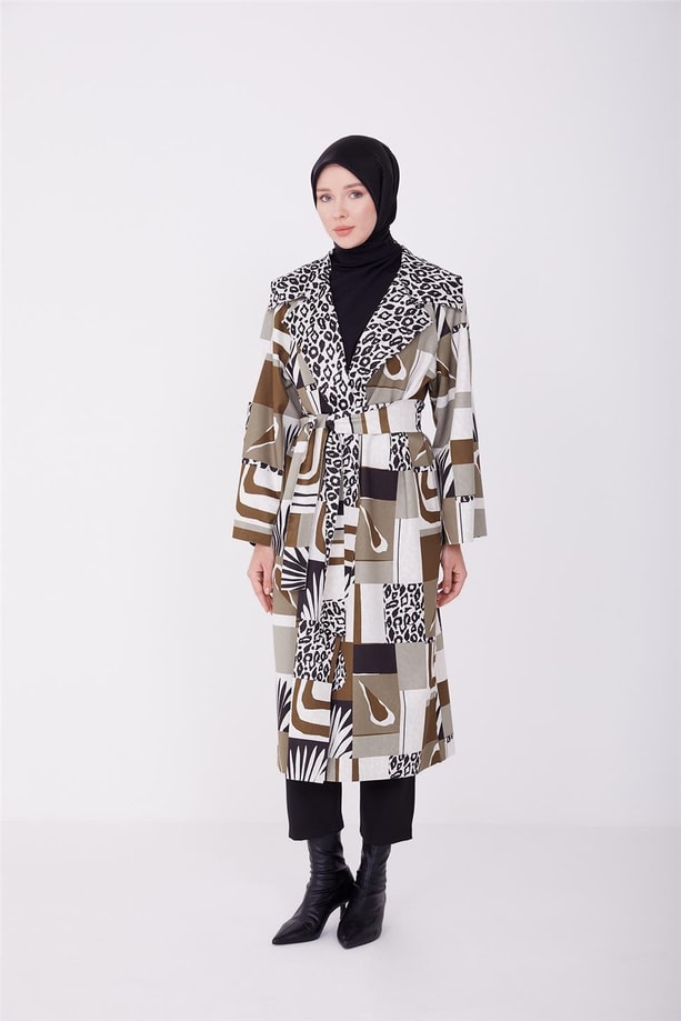 Armine Giy Çık 22KD4343 Haki
