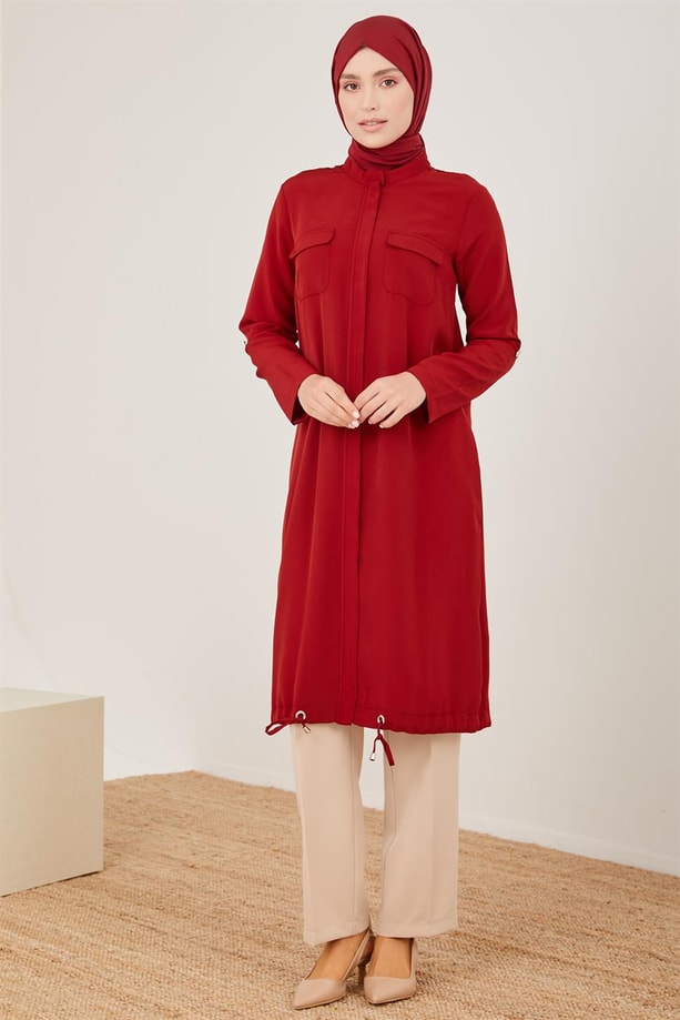 Armine Tunik 22KD4359 Bordo
