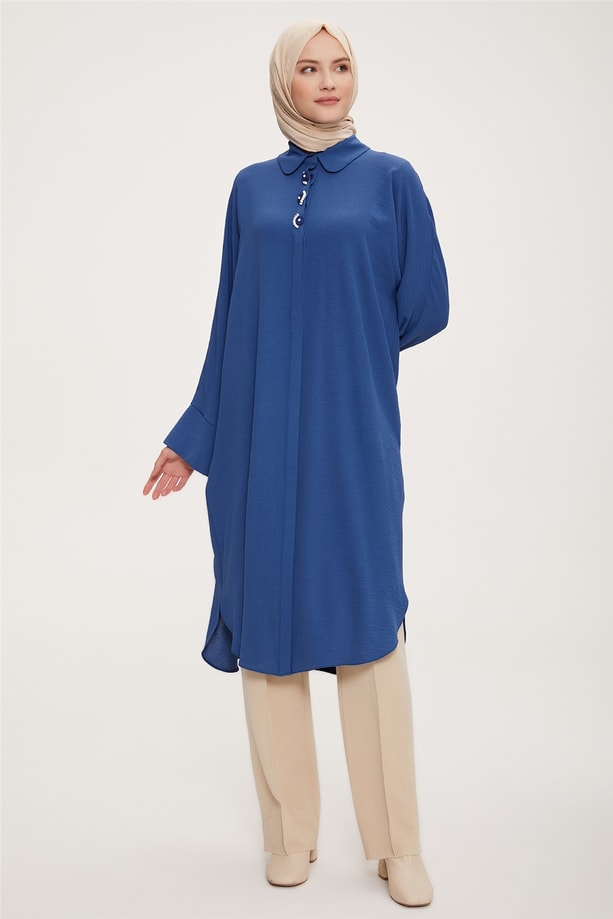 Armine Tunik 22K4834 İndigo