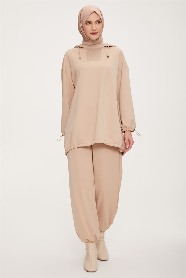 22K6533 Armine Takım Bej