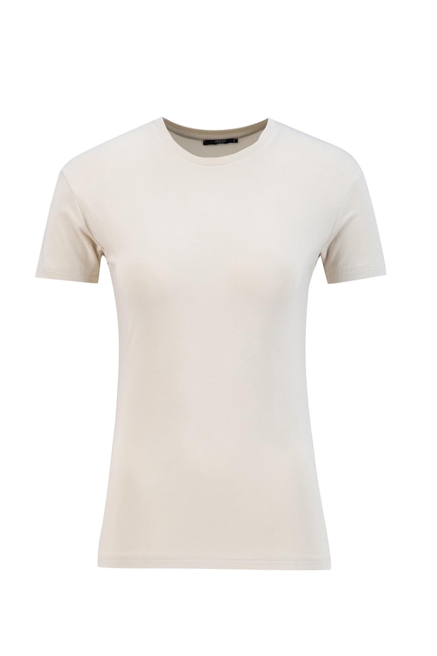 Armine Kısa Kol Badi 22Kd9037-1 Bej