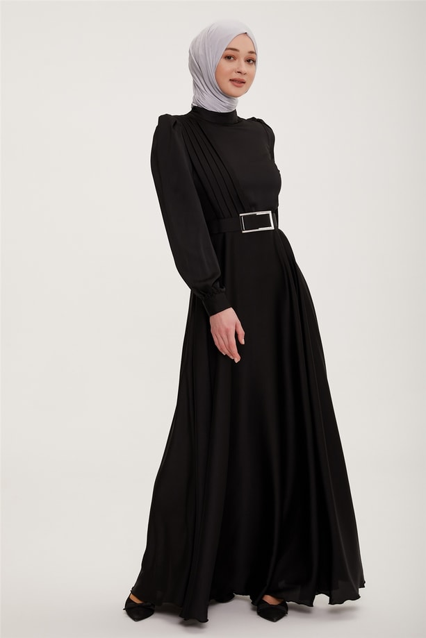 Armine Abiye Elbise 22KD9104 Siyah