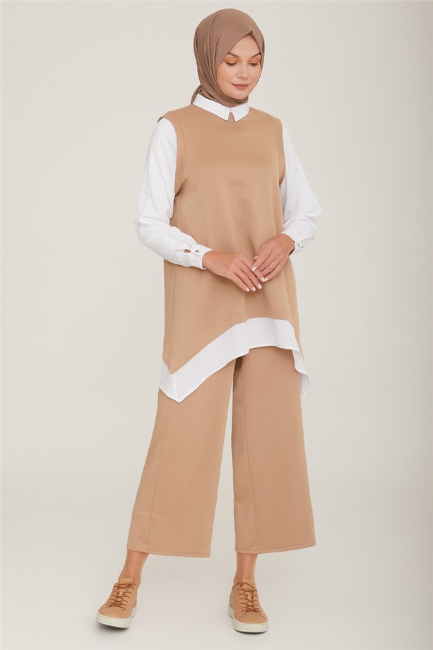 Armine Takım 22KD9247 Camel
