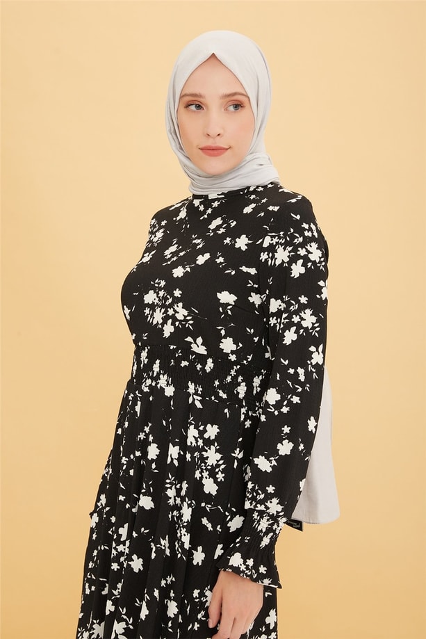 Armine Elbise 22YD2521 Siyah