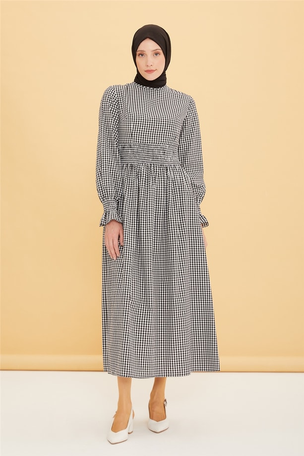 Armine Elbise 22YF3000 Siyah