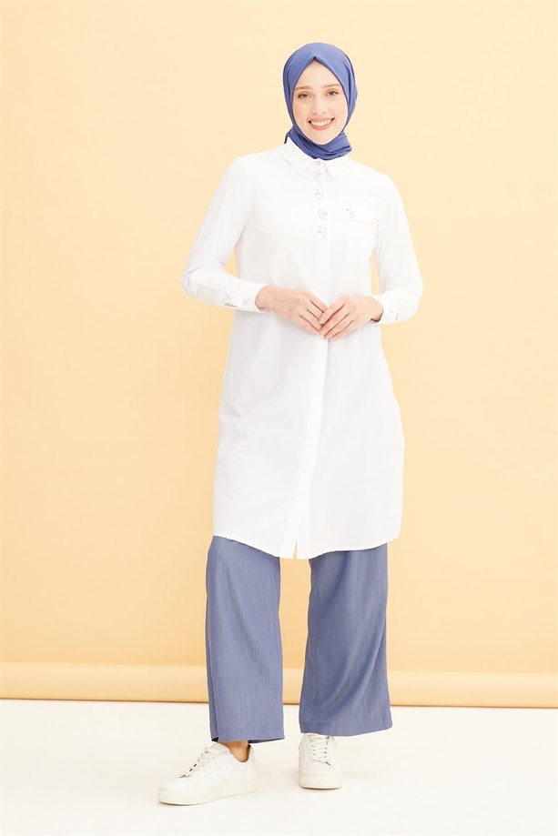 Armine Trend Tunik 22YT433 Ekru