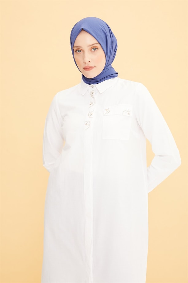 Armine Trend Tunik 22YT433 Ekru