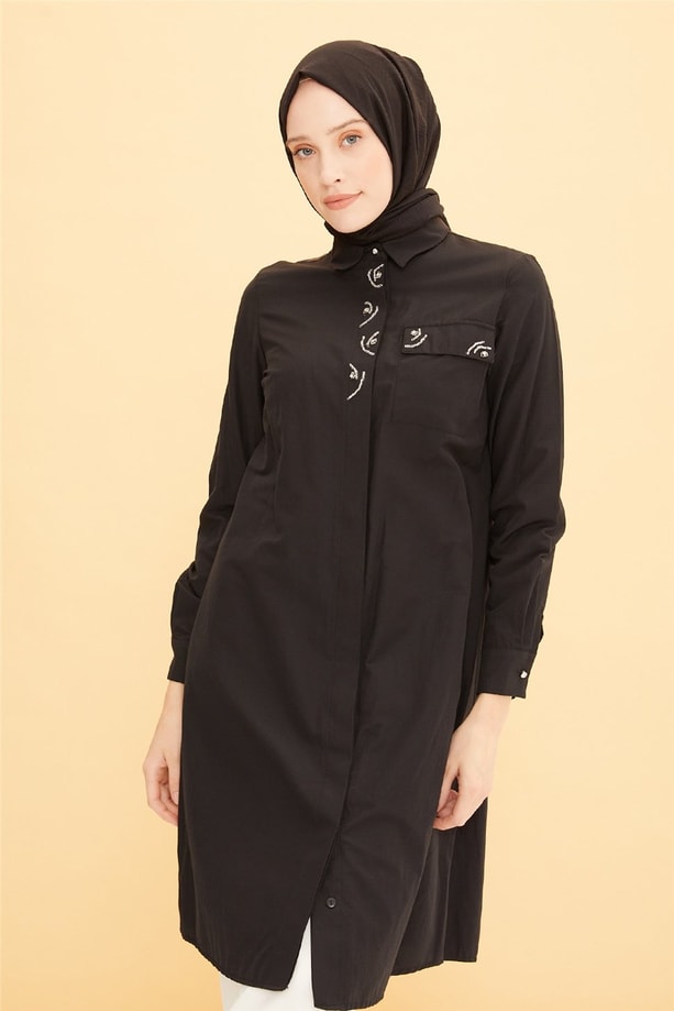 Armine Trend Tunik 22YT433 Siyah