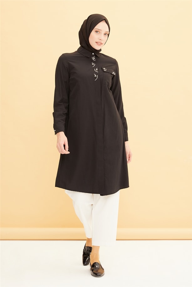 Armine Trend Tunik 22YT433 Siyah