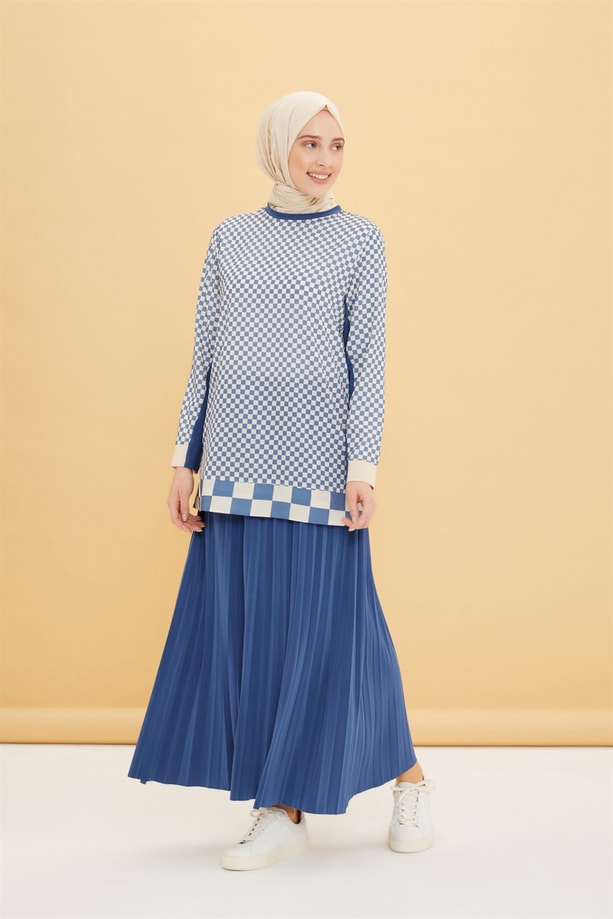 Armine Takım 22YD4402 İndigo
