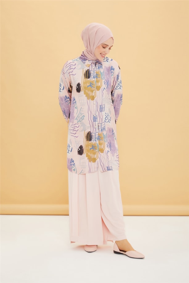 Armine Tunik 22YD4404 Pudra