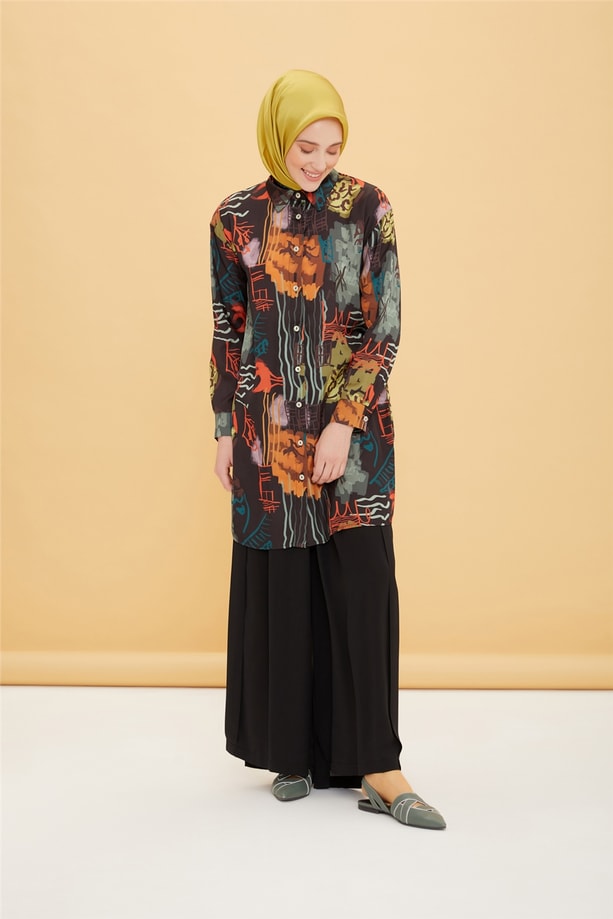 Armine Tunik 22YD4404 Siyah