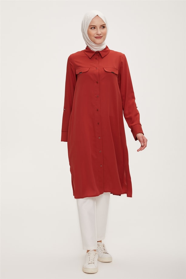 Armine Trend Tunik 22YT471 Kiremit