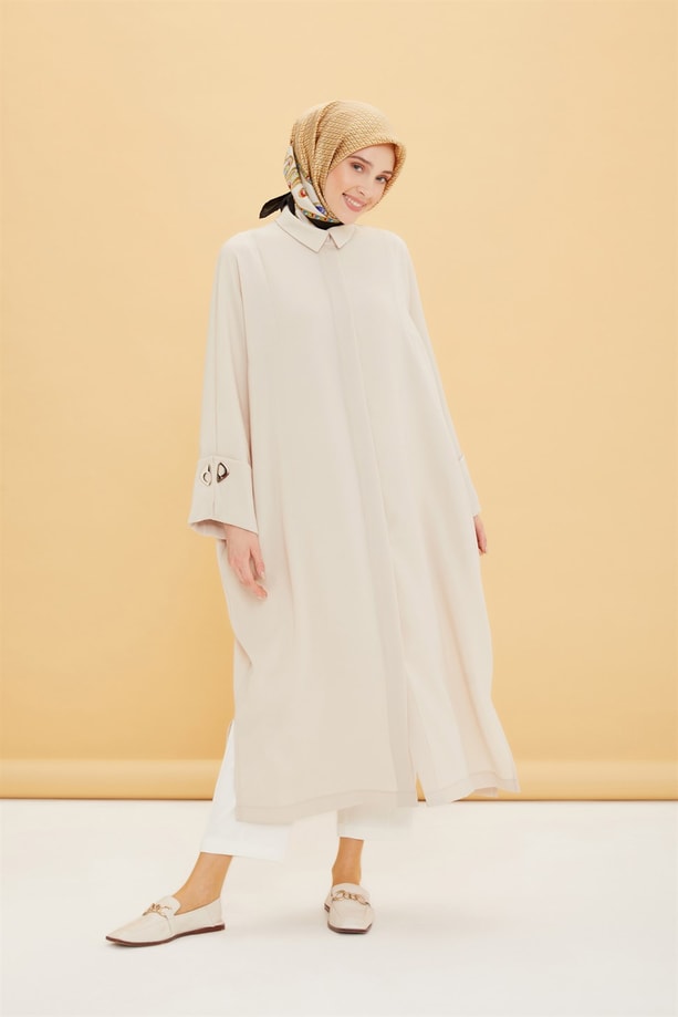 Armine Oversize Duble Kol Giy Çık 22Y5706 Bej