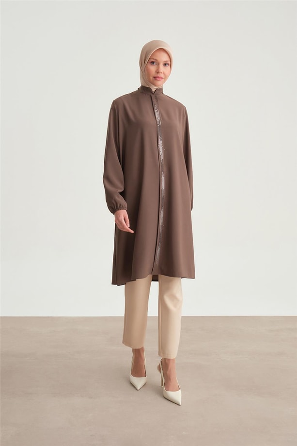 Armine Tunik 22YD6302 Gri