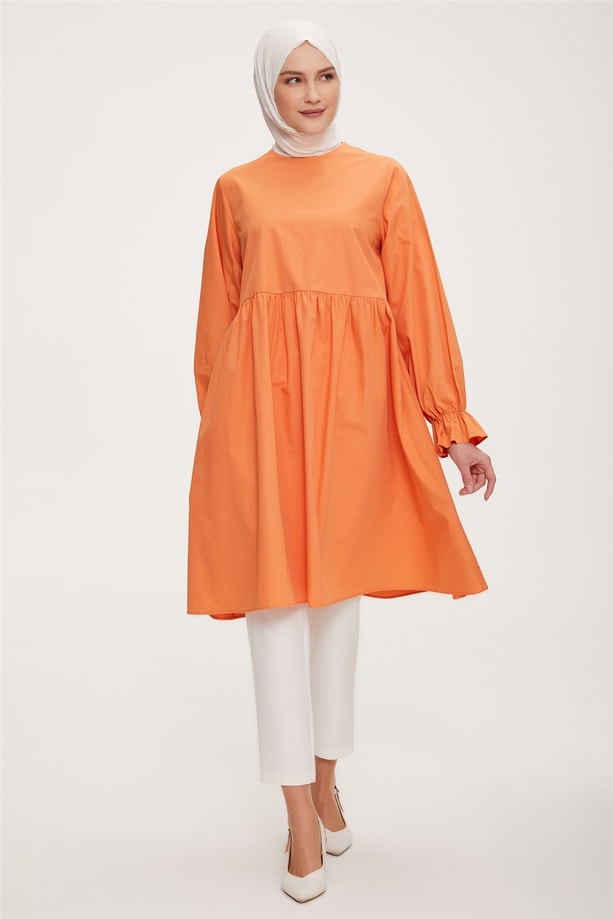 22YD7503 Armine Tunik Kiremit