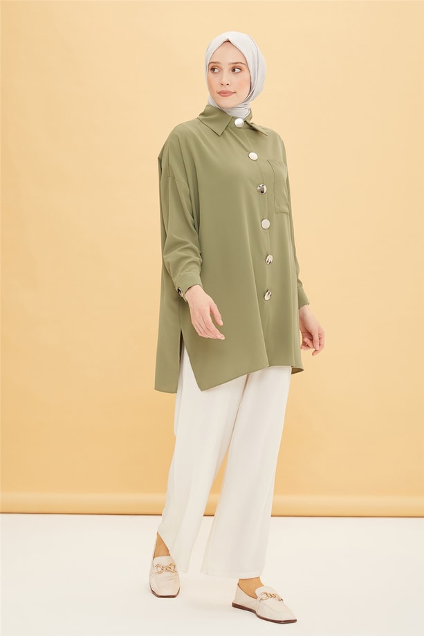 Armine Tunik 22YD8300 Haki