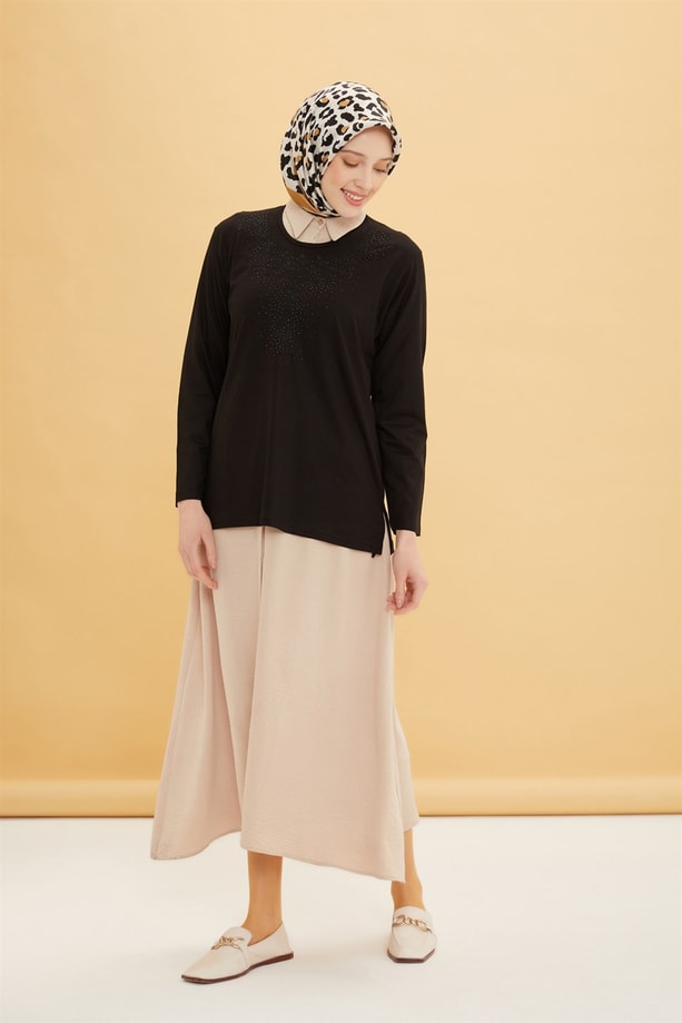 Armine Penye 22YD9028 Siyah
