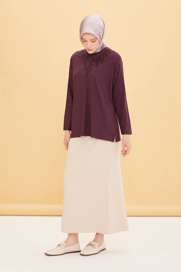 Armine Penye 22YD9030 Mürdüm
