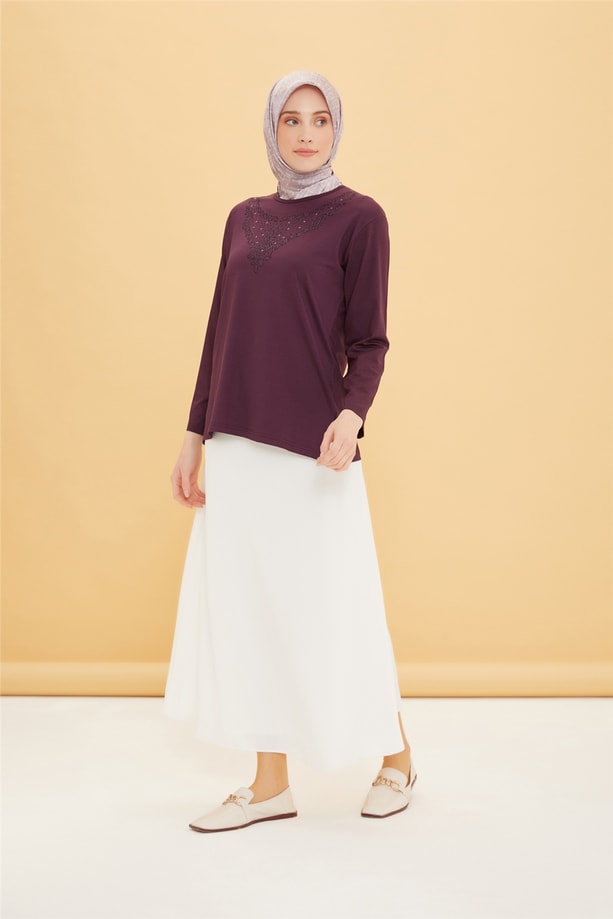 Armine Penye 22YD9032 Mürdüm