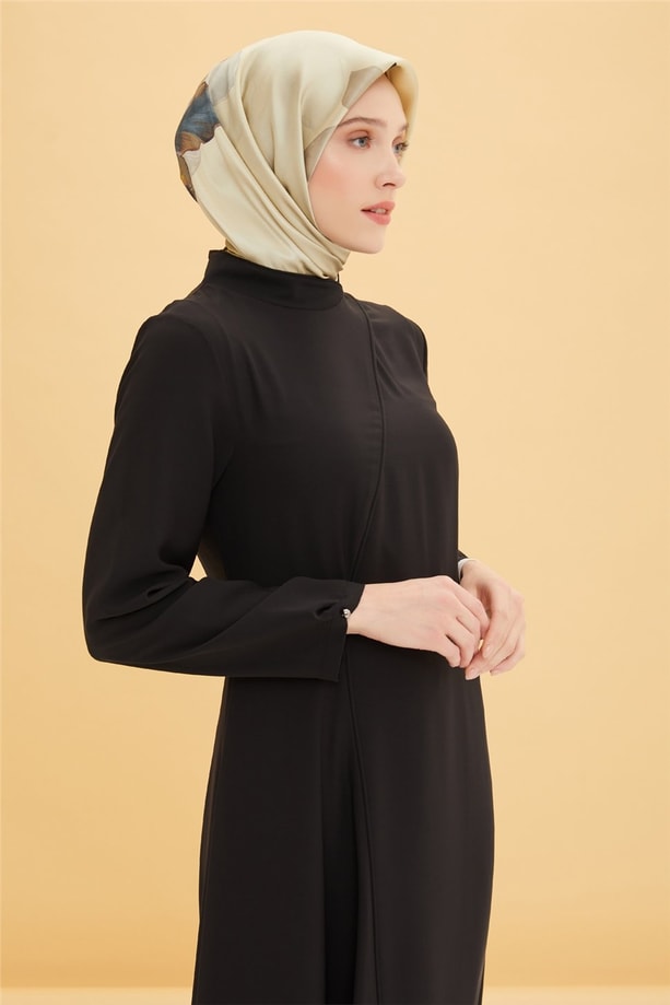 Armine Elbise 22Y9405 Siyah