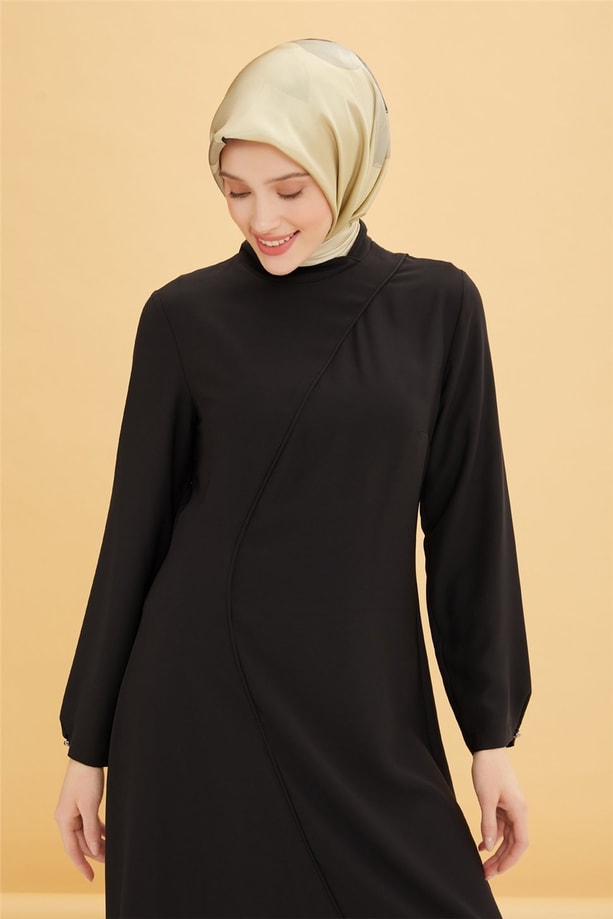 Armine Elbise 22Y9405 Siyah