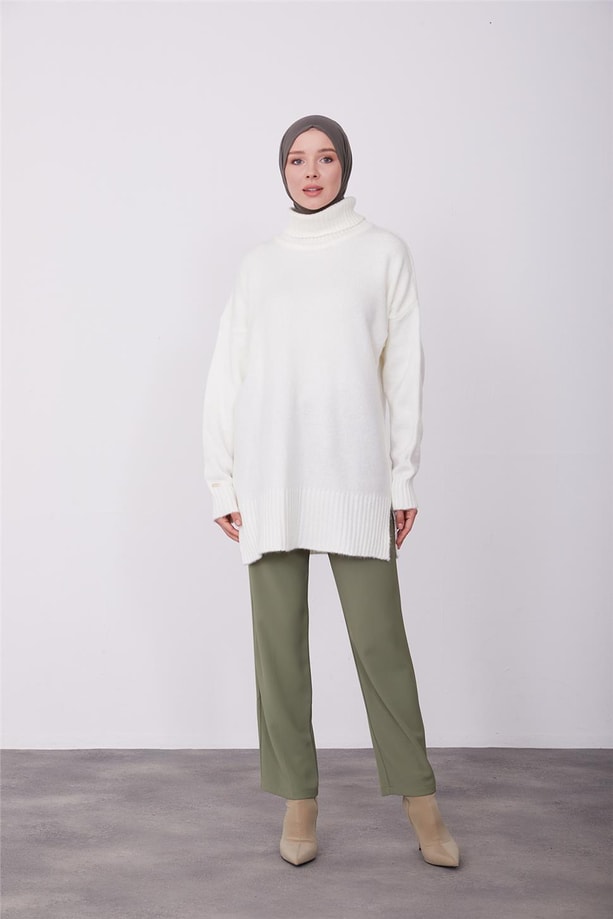 Armine Tunik 23KD2710 Ekru