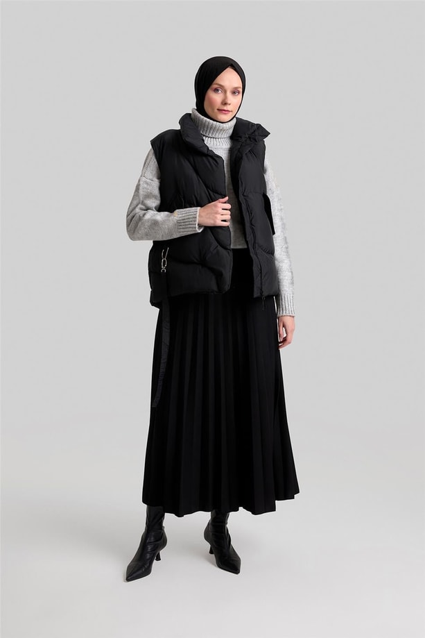Armine Kapitone 23KD8304 Siyah