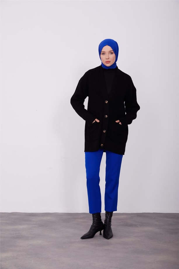 Armine Hırka 23KD8315 Siyah