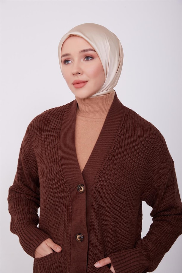 Armine Hırka 23KD8315 Acı Kahve