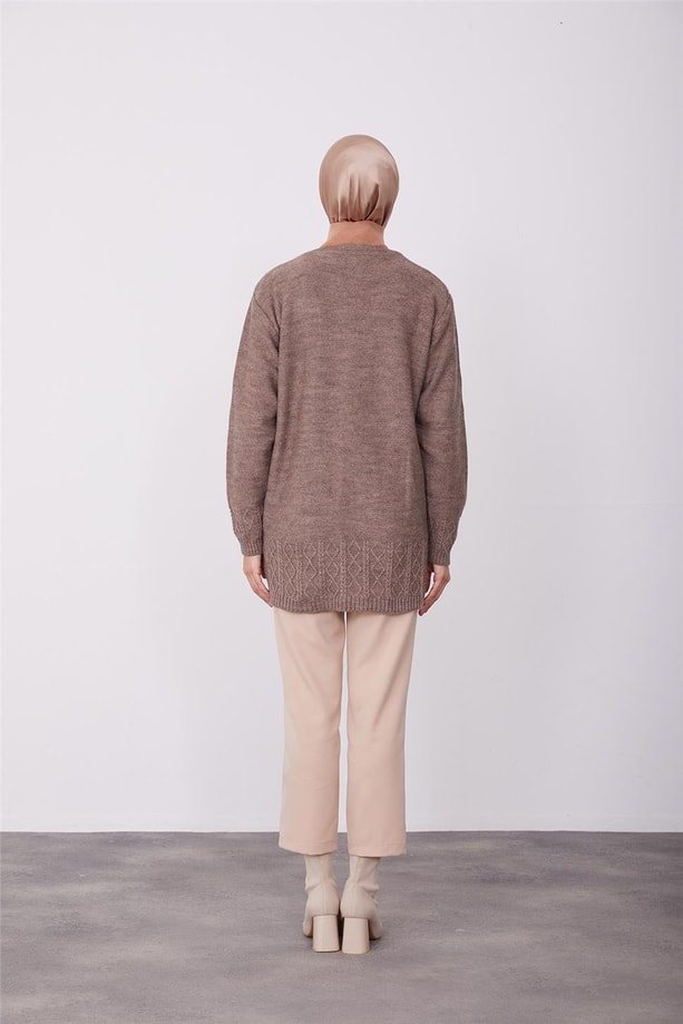Armine Hırka 23KD9008 Vizon