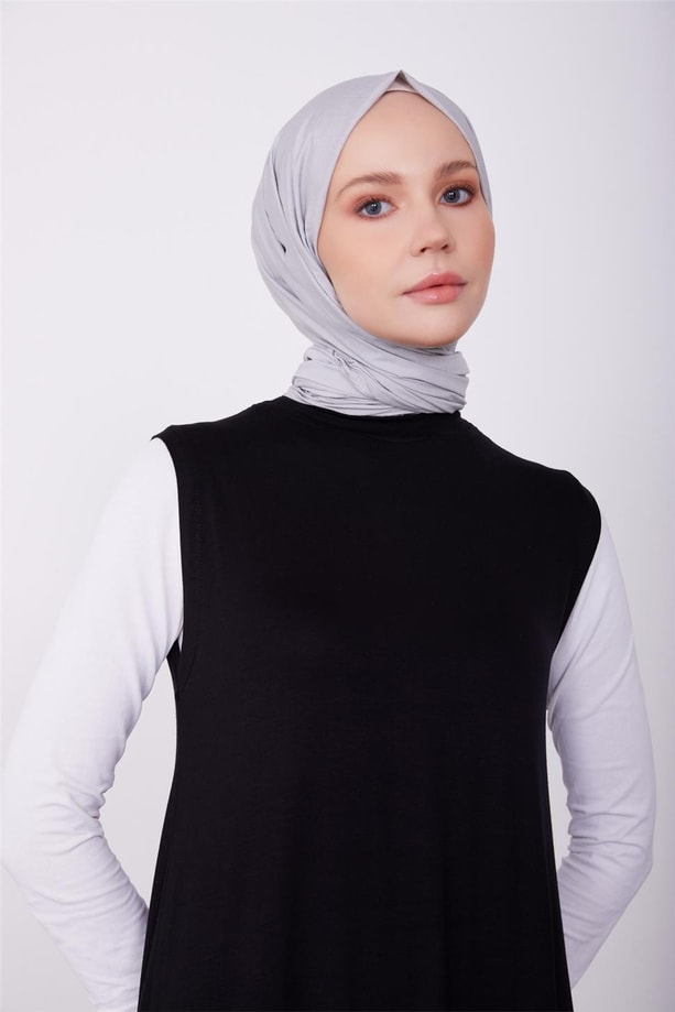 Armine Sıfır Kol İçlik Elbise 23KD9041 Siyah