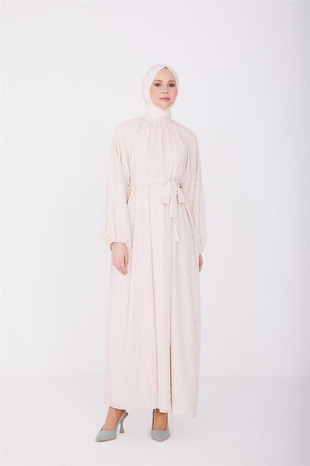Armine Elbise 23YD2401 Bej