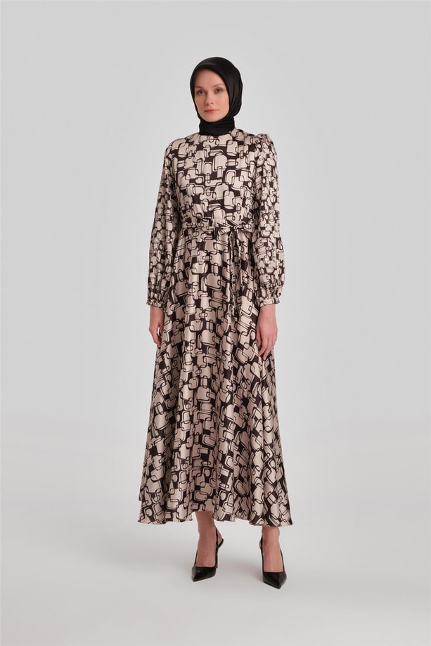 Armine Elbise 23Yd2522 Siyah