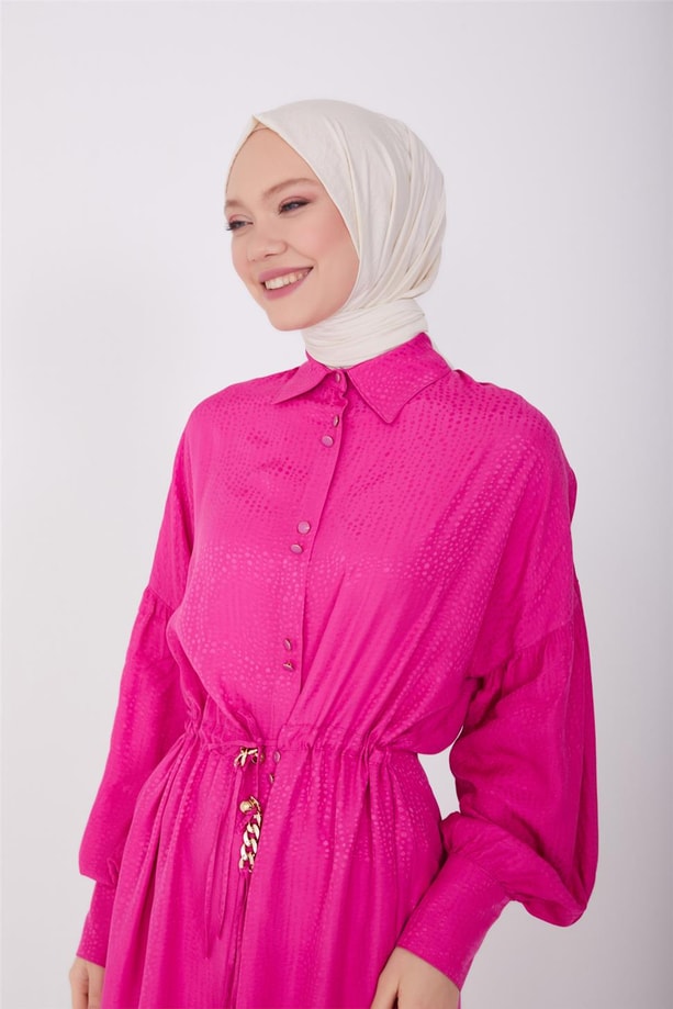 Armine Gömlek 23YD3218 Fuşya
