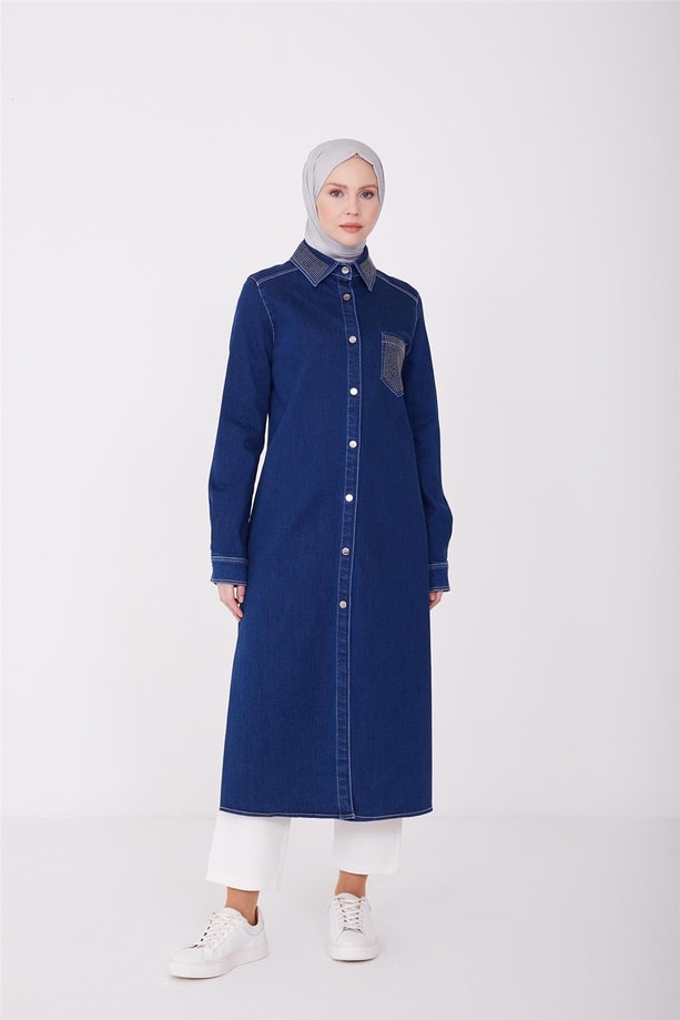 Armine Tunik 22Kd3307 Mavi